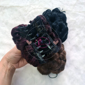 Hair Claw Flower Jepit Jamur - Image 2