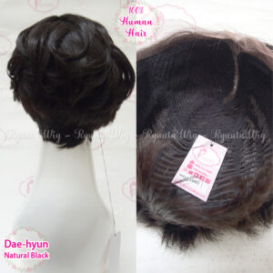 Short Man Woman Lace Front Human Hair Wig Dae Hyun - Image 3