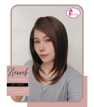 Hannah | Synthetic Fiber Lace Front Wig 20 inch / 50 cm
