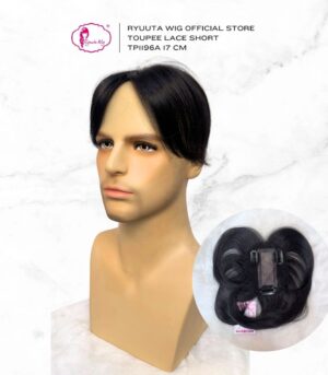 Toupee Clip Lace Penutup Botak Pria Wanita TP1196A