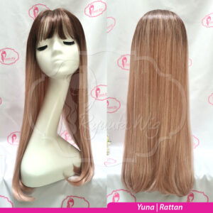 Wig Lolita Yuna Long Straight Blow Korea Kawaii Ulzzang - Image 9