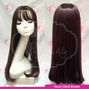Wig Lolita Yuna Long Straight Blow Korea Kawaii Ulzzang - Image 3