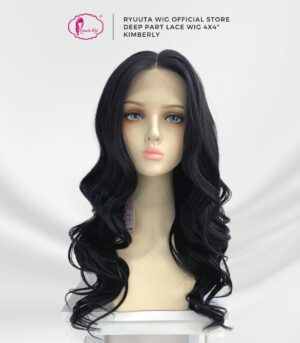 Long Wave Curl Deep Part Synthetic Wig Kimberly