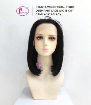 Deep Part Half Lace Front Wig 13 x 5" Bob Camila [SALE]