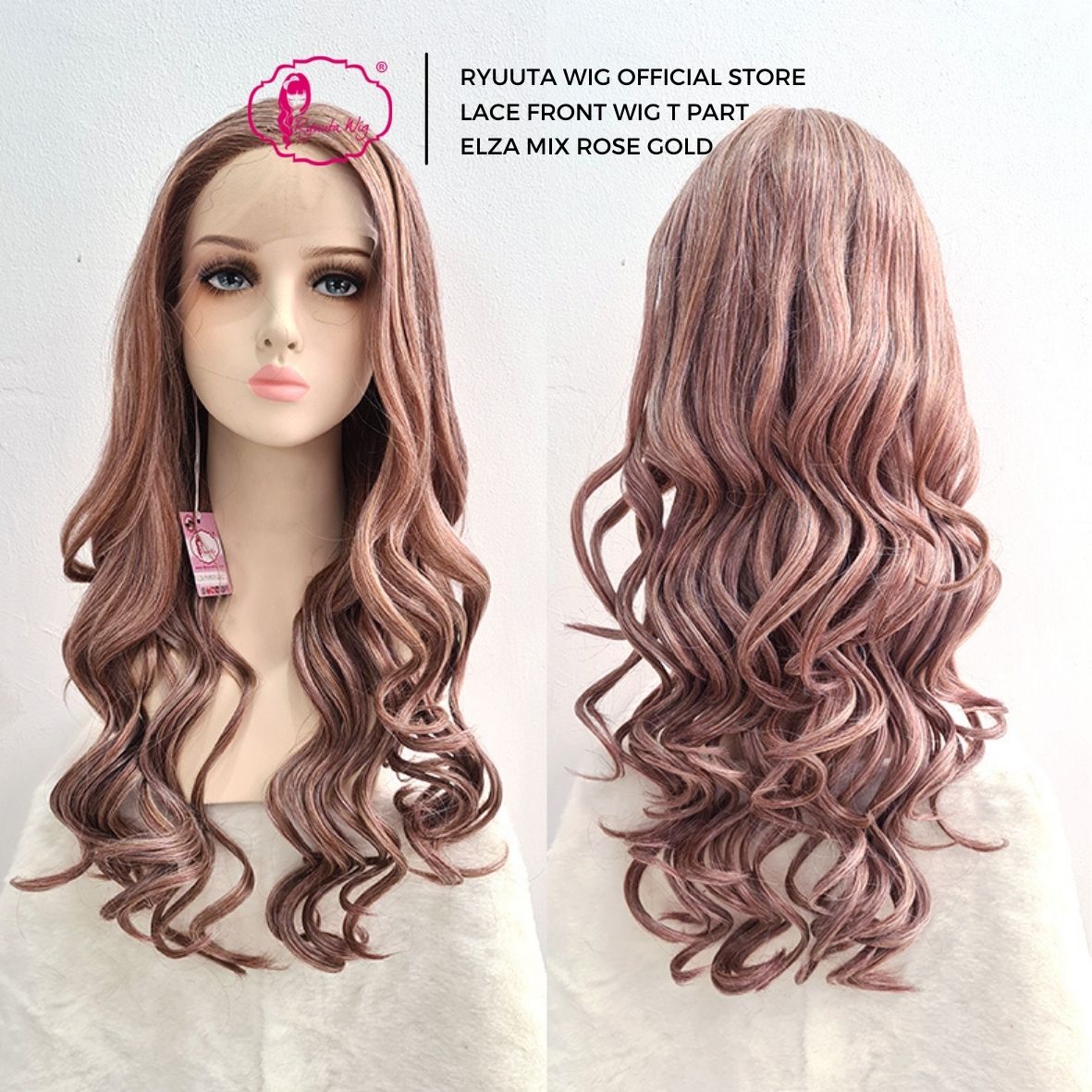 rose lace front wig