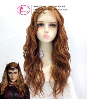 Lace Front Wig Long Wave Wanda Scarlet Witch 28 inch 70 cm