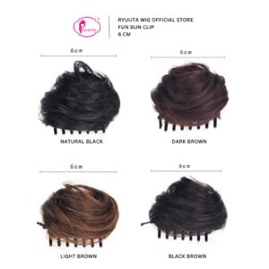 Fun Bun Messy Bun Clip Small 6 cm - Image 4