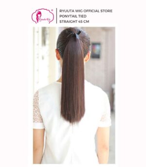 Extension Tied Ponytail Long Straight Wave 45 cm
