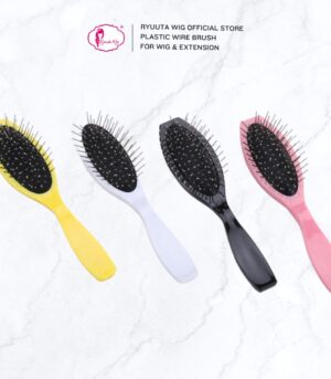 Wire Comb Brush Plastic Handle
