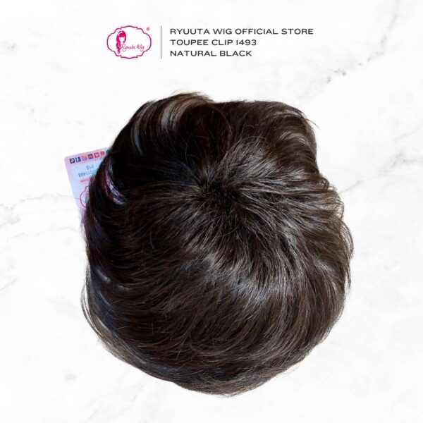 Toupee Clip Poni Penutup Botak Pendek 011493 - Image 3