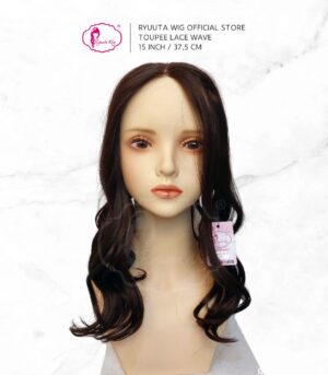 Toupee Lace Medium Wave 15 inch 37,5 cm 021195C