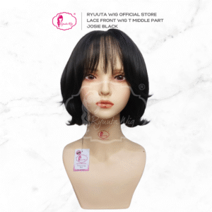 Lace Front Wig Short Bob Korean Style Josie 14 inch 35 cm