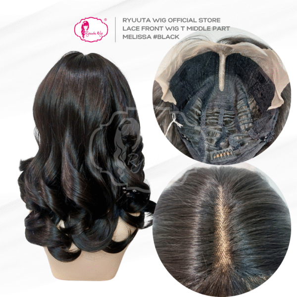 Lace Front Wig Medium Wave Melissa - Image 3