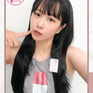 Half Wig Braided Head Band Wig Bando Kepang Long Straight