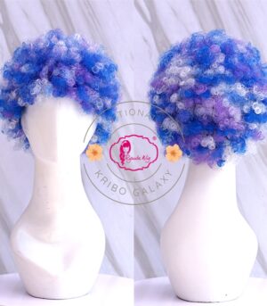 Wig Kribo Badut Colorful Galaxy
