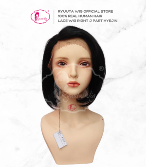 Real Human Hair Lace Front Wig Bob Short Hyejin